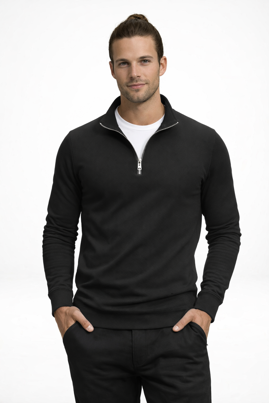 Maglione con cerniera Rocco