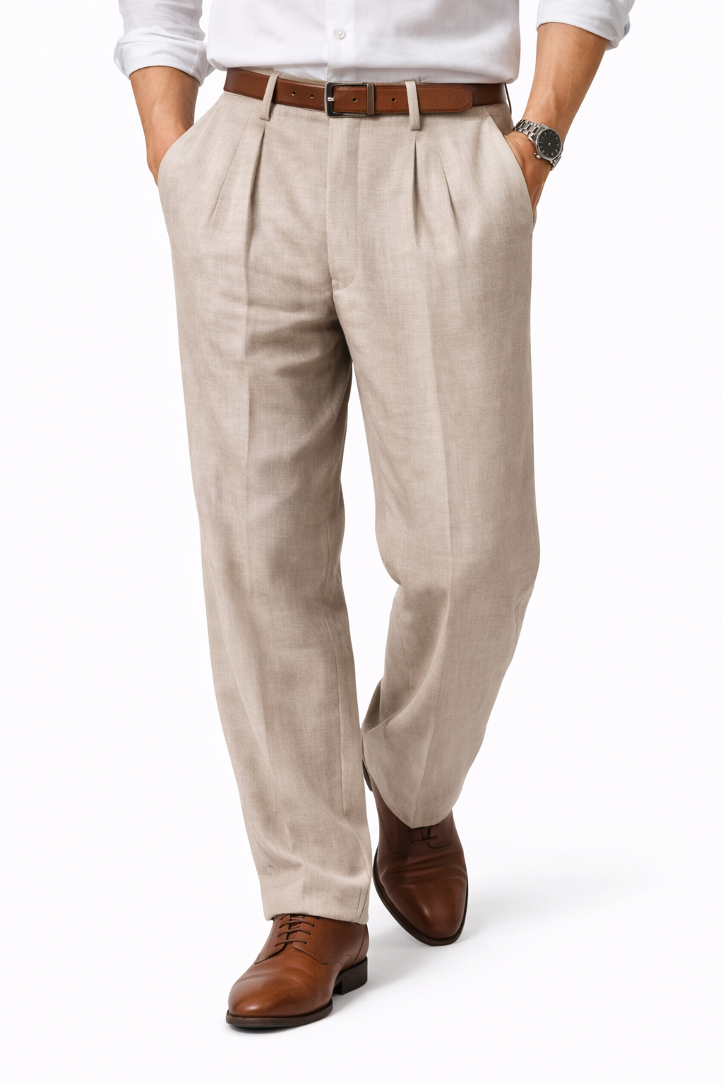 Pantalón de lino Gabriele