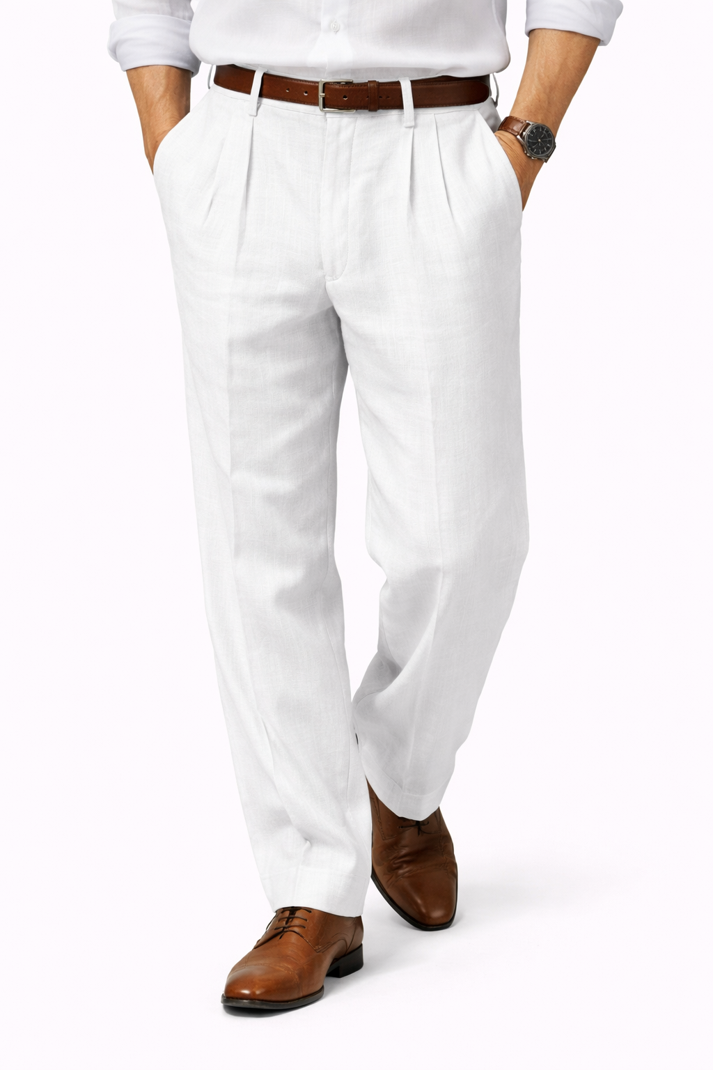 Pantalón de lino Gabriele