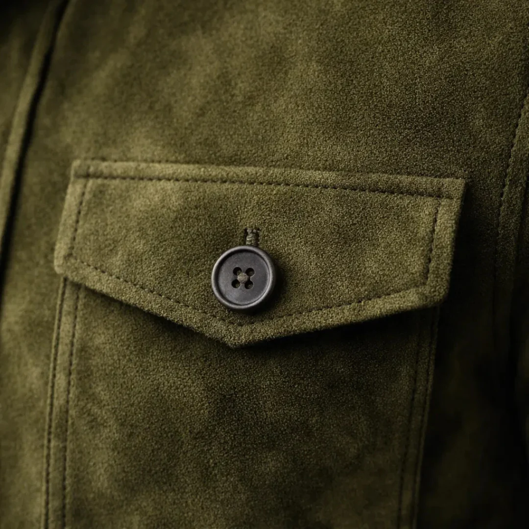 Chaqueta de ante Nobile